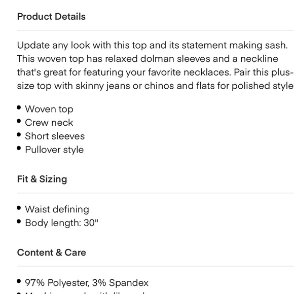 Molly & Isadora knit Woven Top - Picture 2 of 2